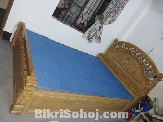 চিটাগাং সেগুন কাঠের খাট